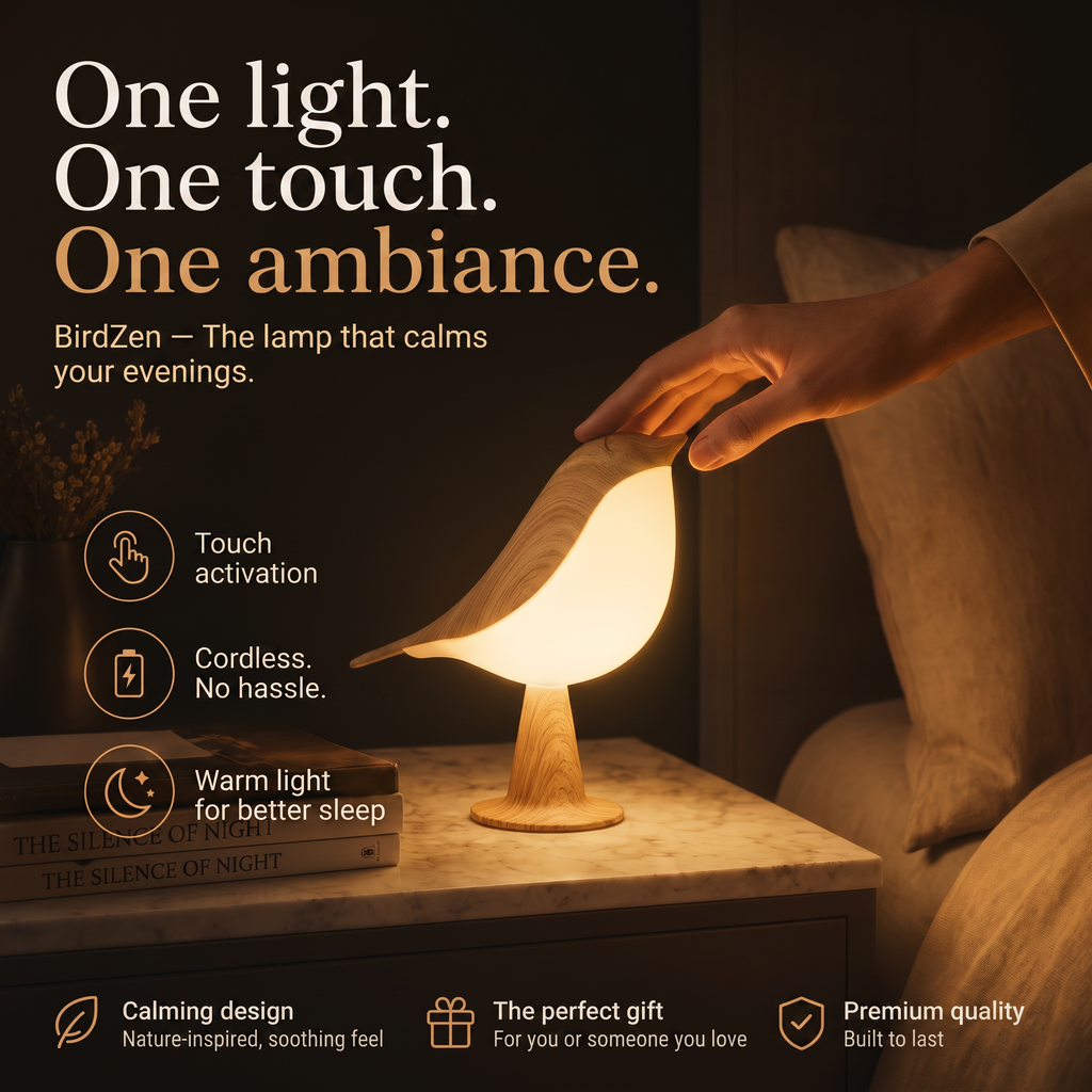 BirdZen — The light that calms you at first glance