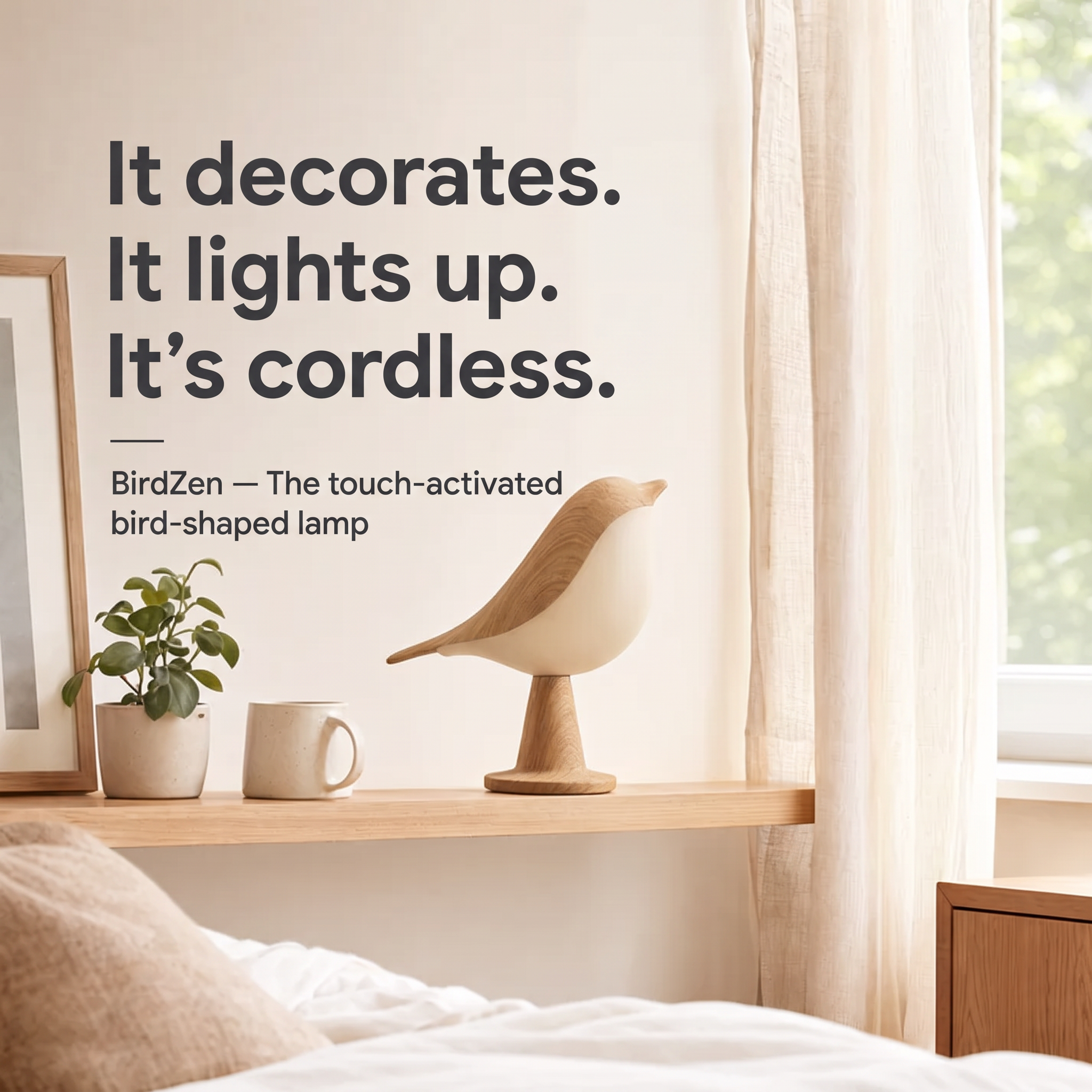 BirdZen — The light that calms you at first glance